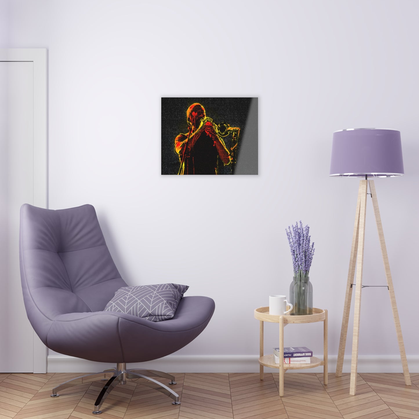 Vibrant Musician Acrylic Print - Perfect Wall Art for Music Lovers