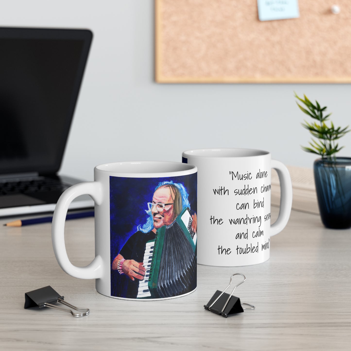 "Squeezebox" Mug 11oz