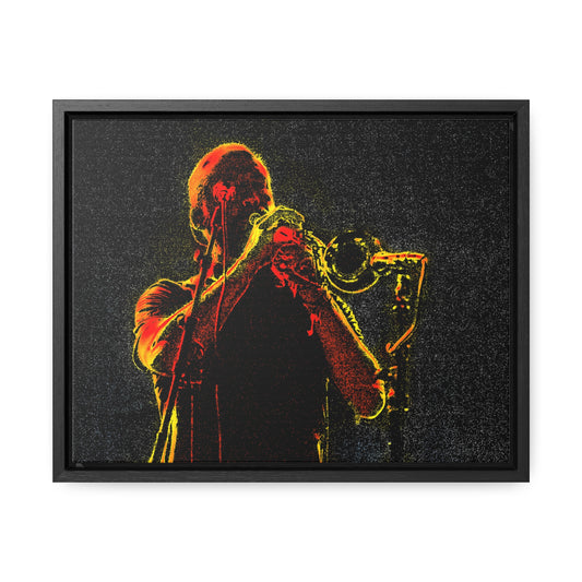 "Hot Jazz"  Gallery Canvas Wraps, Horizontal Frame