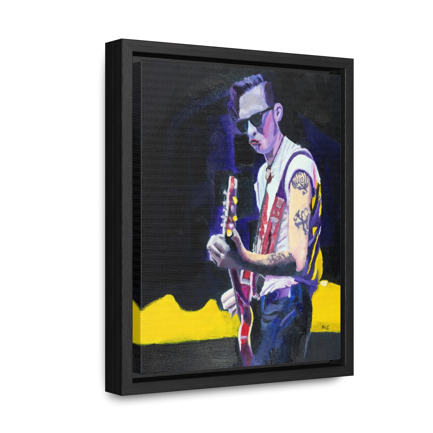 "Psychobilly" Gallery Canvas Wraps, Vertical Frame