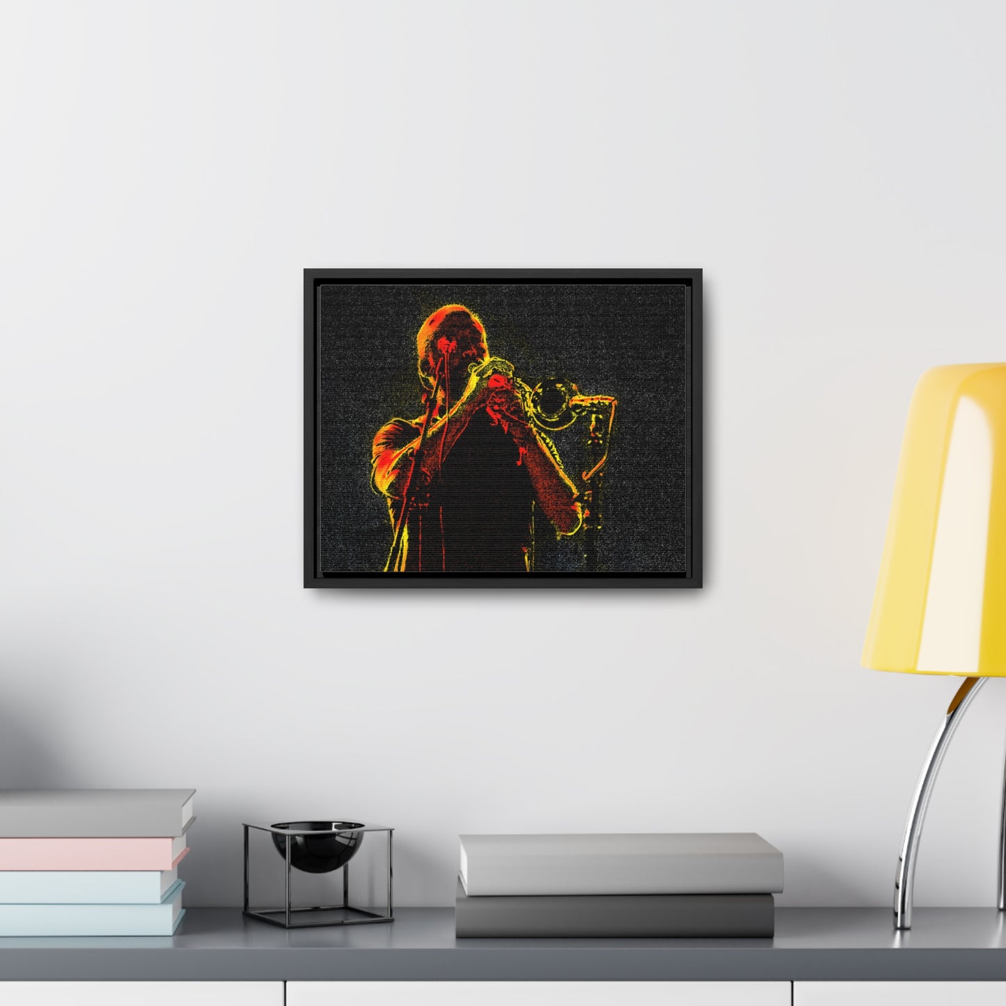 "Hot Jazz"  Gallery Canvas Wraps, Horizontal Frame