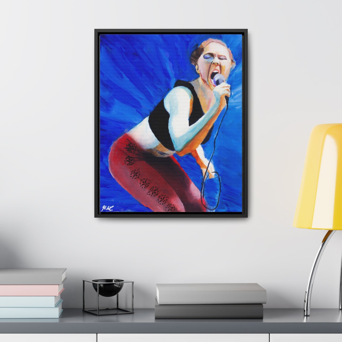 "Siren's Wail" Gallery Canvas Wraps, Vertical Frame