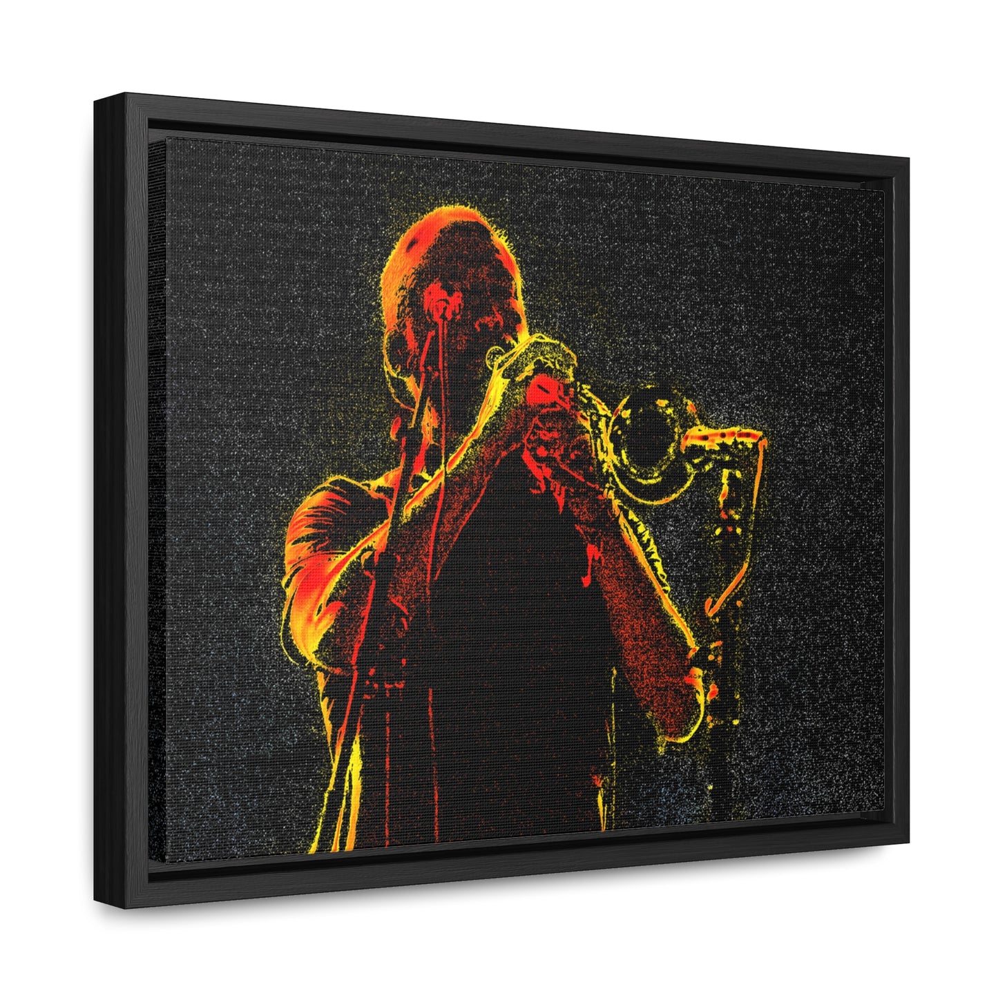 "Hot Jazz"  Gallery Canvas Wraps, Horizontal Frame