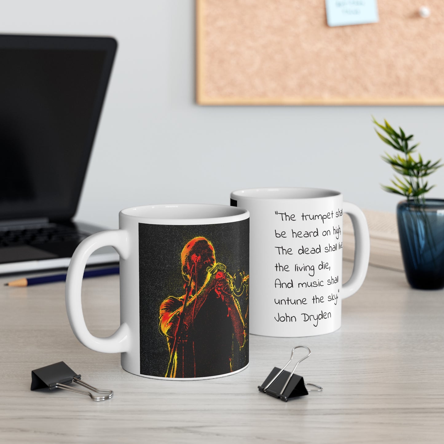 Hot Jazz coffee mug