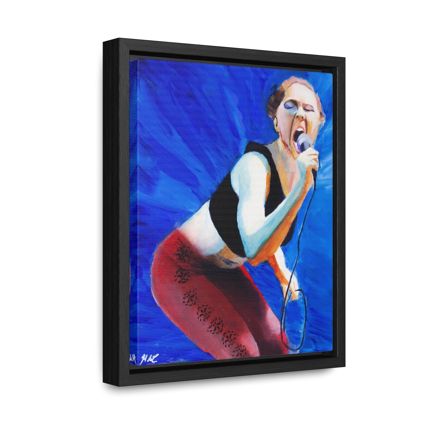 "Siren's Wail" Gallery Canvas Wraps, Vertical Frame