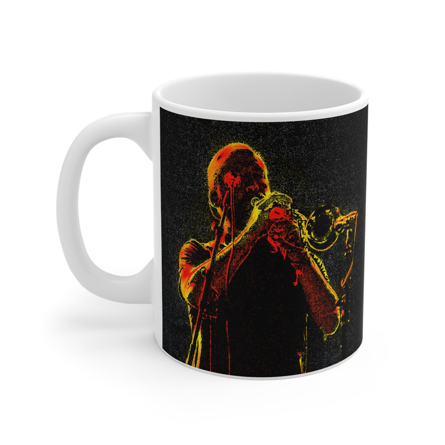 Hot Jazz coffee mug