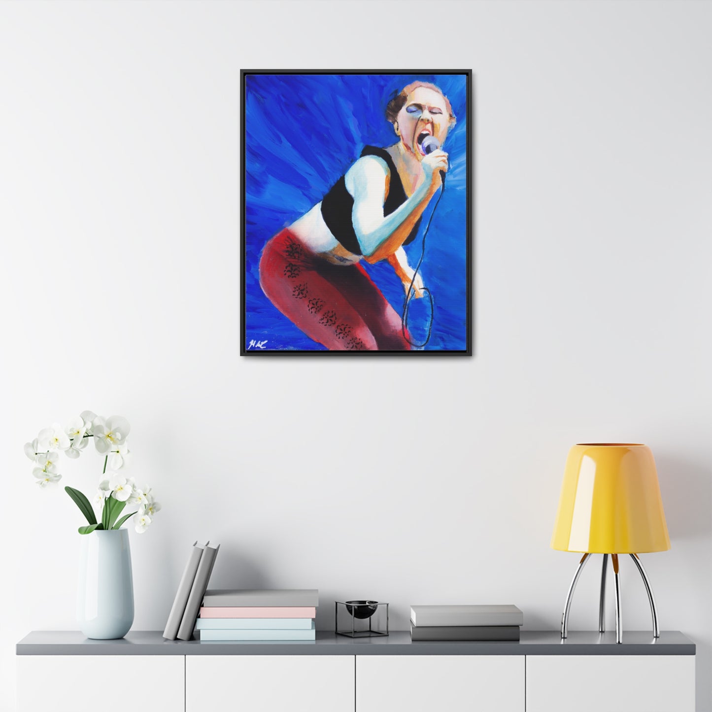 "Siren's Wail" Gallery Canvas Wraps, Vertical Frame