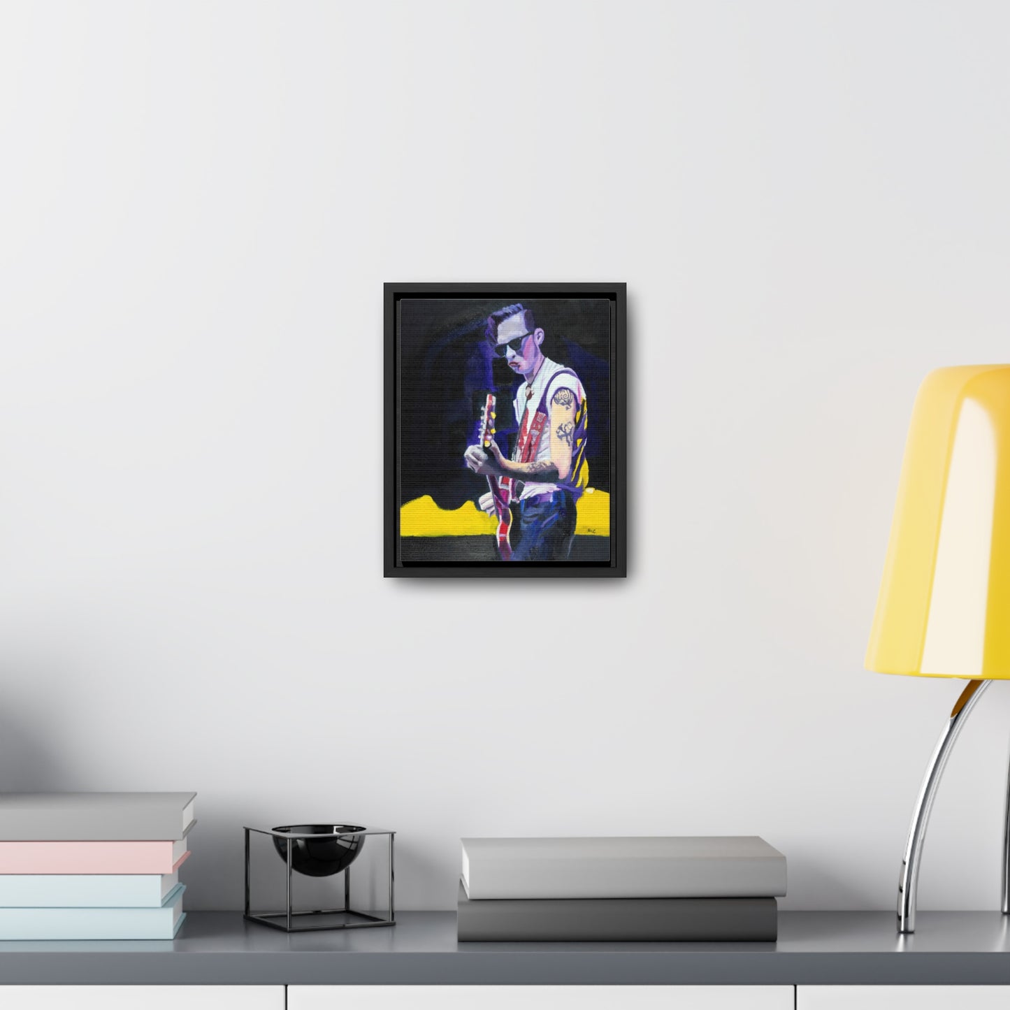 "Psychobilly" Gallery Canvas Wraps, Vertical Frame